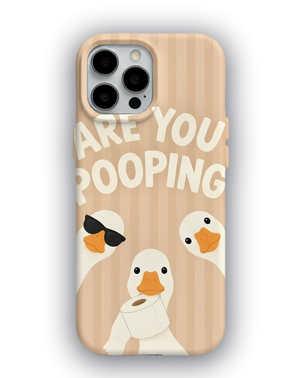 Pooping Ördek Mimi telefon kılıfı