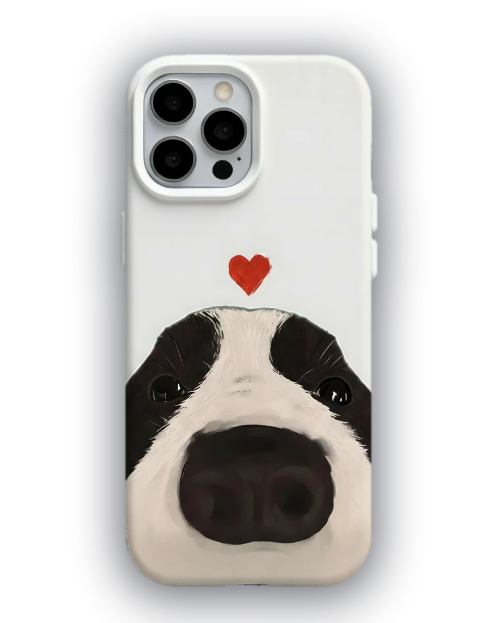 Aşık Köpek Burnu telefon kılıfı